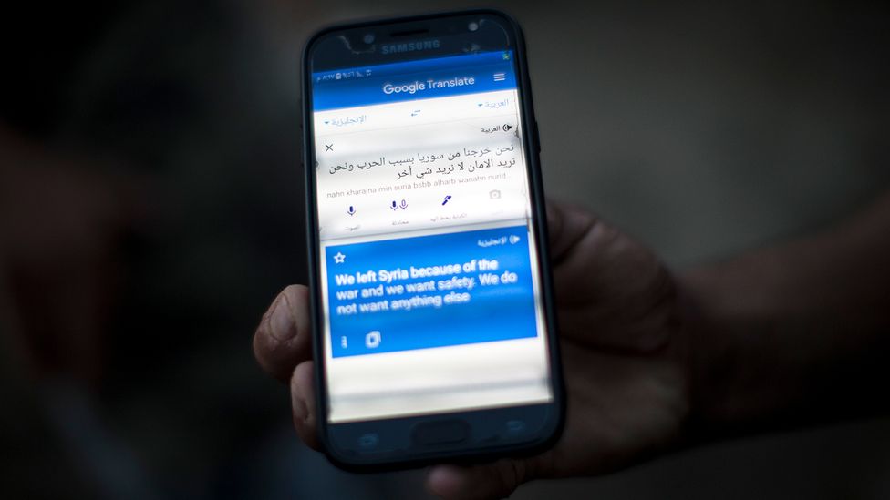 Machine-powered translation tools can provide vital ways of communicating in situations where a human translator may not be available (Credit: Maciej Luczniewski/Getty Images)