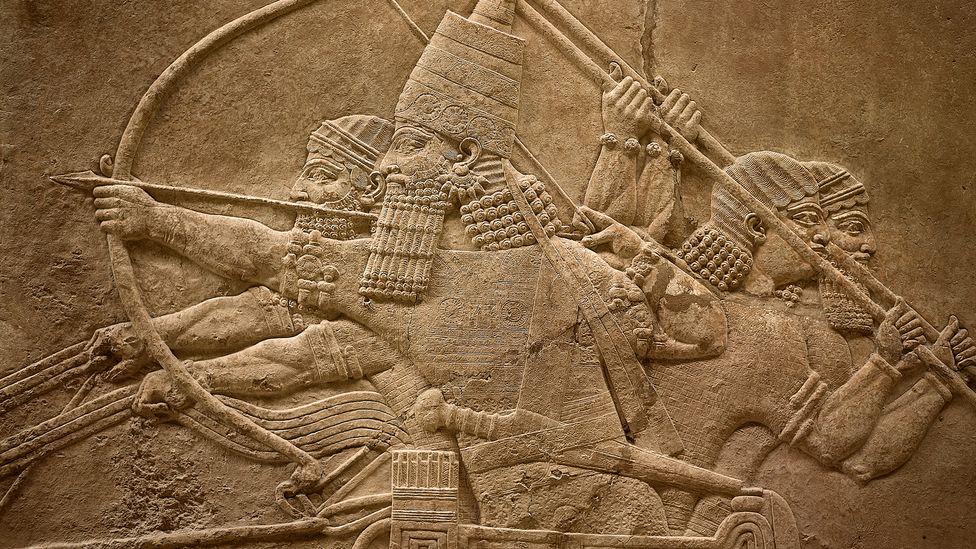 Recalling an action scene, the archers are caught in an eternal moment of frozen time (Credit: Alamy) Recalling an action scene, the archers are caught in an eternal moment of frozen time (Credit: Alamy)