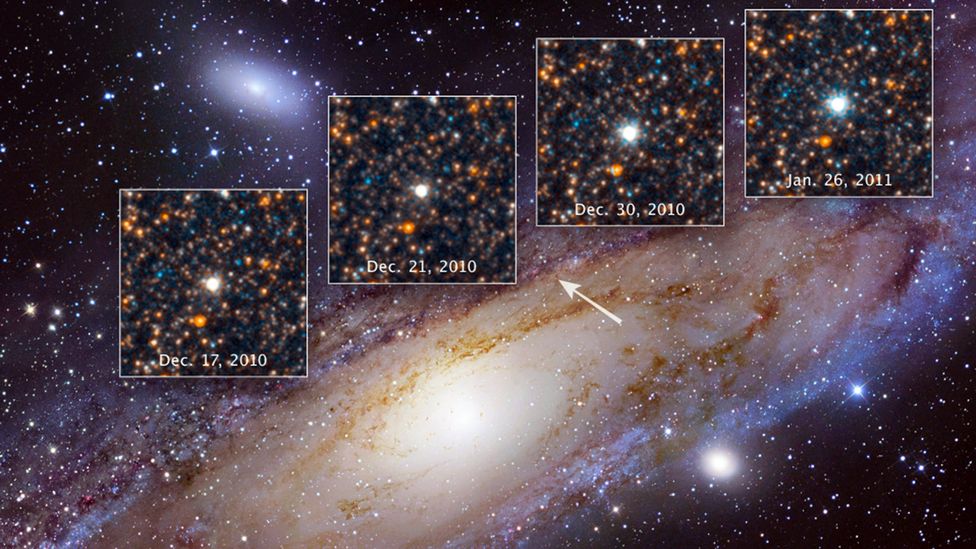 Pulsating stars called Cepheid variables like this one can be used to measure distances in the Universe and reveal how fast it is expanding (Credit: NASA/ESA/Hubble Heritage Team)