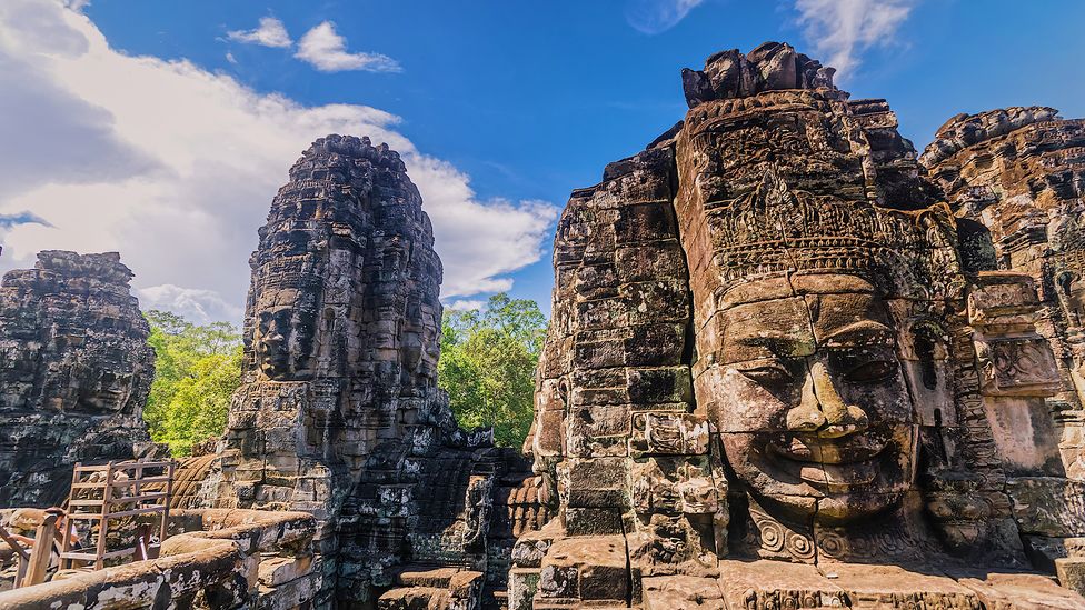 Bayon Temple is a 12th Century shrine at the heart of Cambodia's sprawling Angkor site (Credit: Sakchai Vongsasiripat/Getty Images)