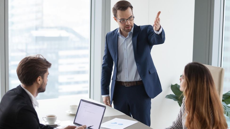 Toxic work cultures tend to start at the top and permeate down, experts say (Credit: Alamy)