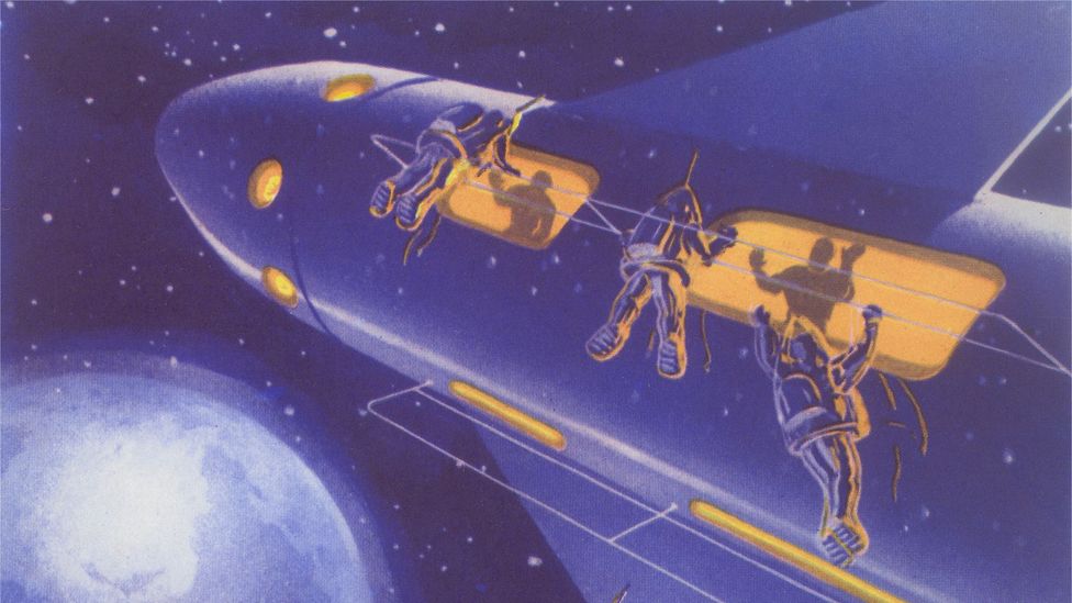 Cosmism helped inspire some Soviet scientists to imagine whole communities in space (Credit: Found Image Holdings/Getty Images)