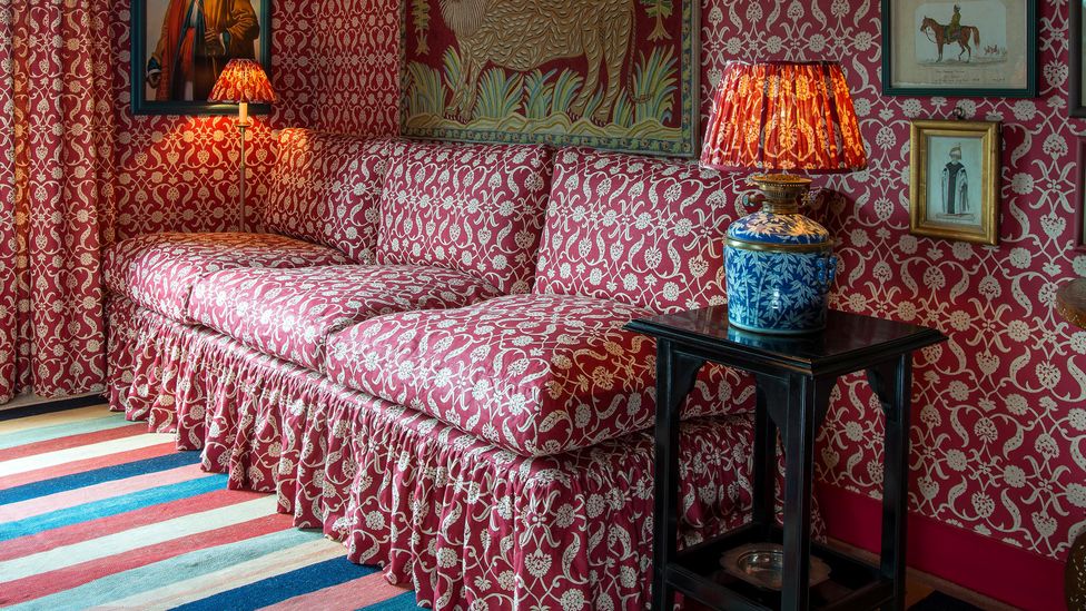 The eclectic style of interior designer Lulu Lytle of Soane Britain is a high-end version of maximalism (Credit: Soane Britain/ Lulu Lytle sample image)