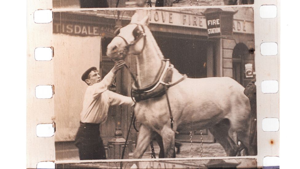 James Williamson's Fire! (1902) was an early innovative realist drama filmed on the streets of Hove and in his studio (Credit: Screen Archive South East, University of Brighton)