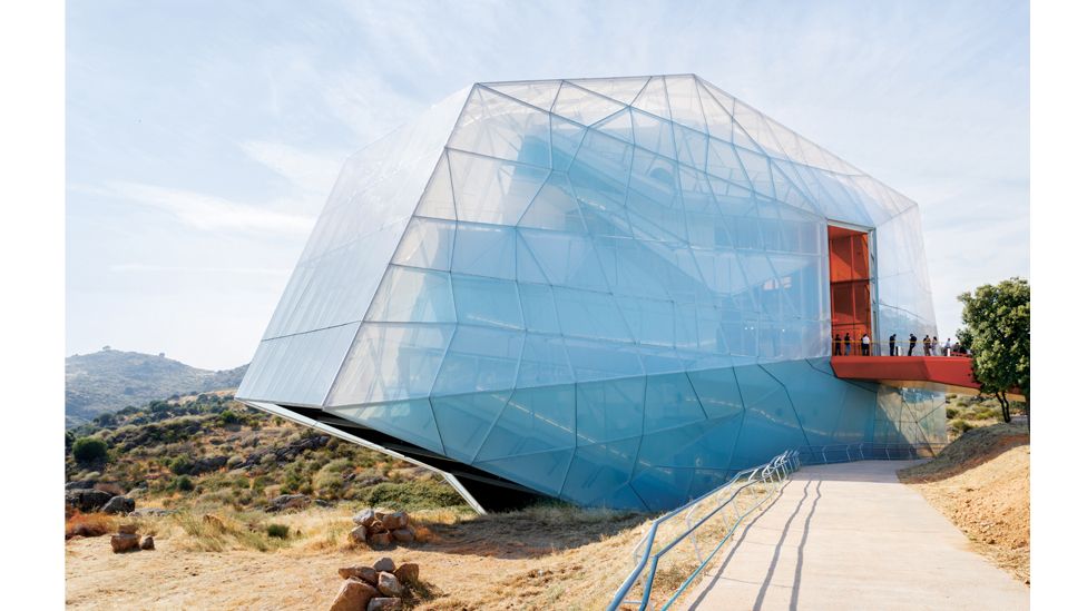 The Plasencia auditorium in Spain is made of innovative, lightweight material (Credit: Iwan Baan)