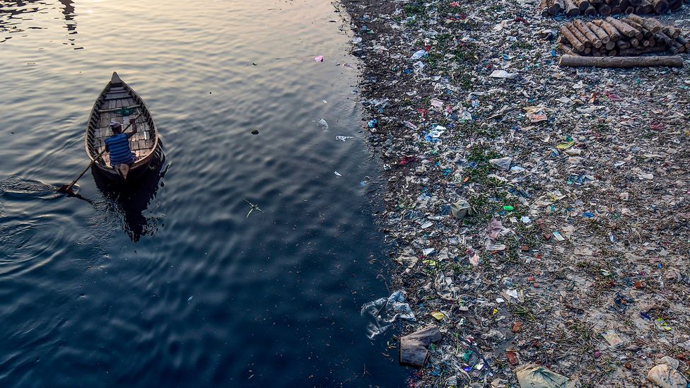 Our species is creating so much material that it encroaches on the space of other creatures (Credit: Munir Uz Zaman/AFP/Getty Images)