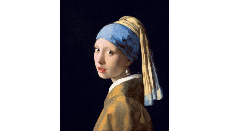 The pearl depicted in Vermeer's painting Girl with a Pearl Earring is most likely fake, or imaginary (Credit: Alamy)