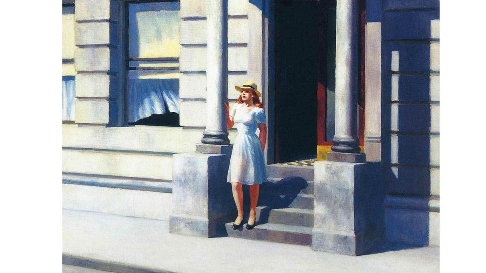 The work of painter Edward Hopper is explored in Olivia Laing's book The Lonely City (Credit: Alamy)