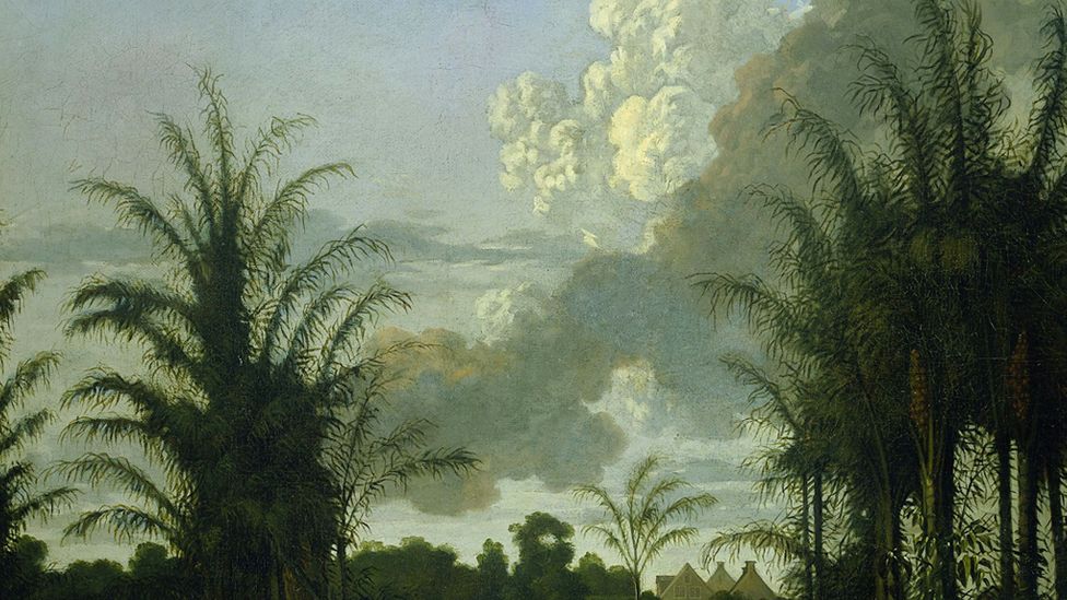 A Dirk Valkenburg painting of a plantation, 1707 – the museum hopes that this exhibition will change narratives about the Netherlands' colonial past (Credit: Rijksmuseum)