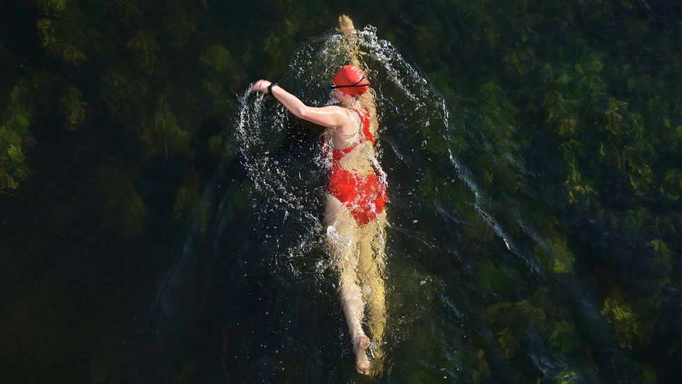Across Britain, there's been a spike in wild swimming in seas, lakes, lochs and rivers (Credit: Gary Yeowell/Getty Images)