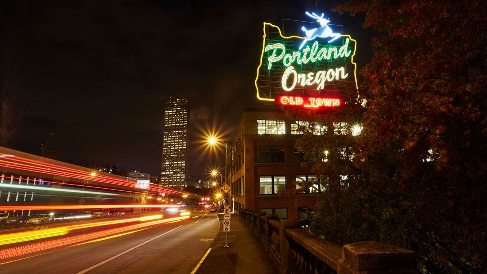 Portland, the largest city in the state of Oregon, was the first to successfully implement a tax on high pay ratios (Credit: Getty Images)