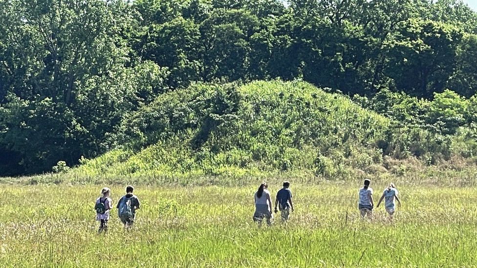 Spiro Mounds was unearthed by a group of local men in the 1930s who looted it (Credit: Larry Bleiberg)