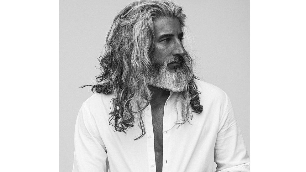 Ron Jack Foley is among the many older male models who are increasingly visible in fashion and on social media (Credit: Twitter/ @RJackFoley)