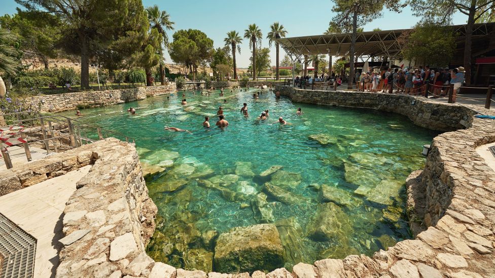 Visitors from across the Roman Empire came to the spa town to soak in the mineral-rich, geothermal waters (Credit: Sebastian Condrea/Getty Images)
