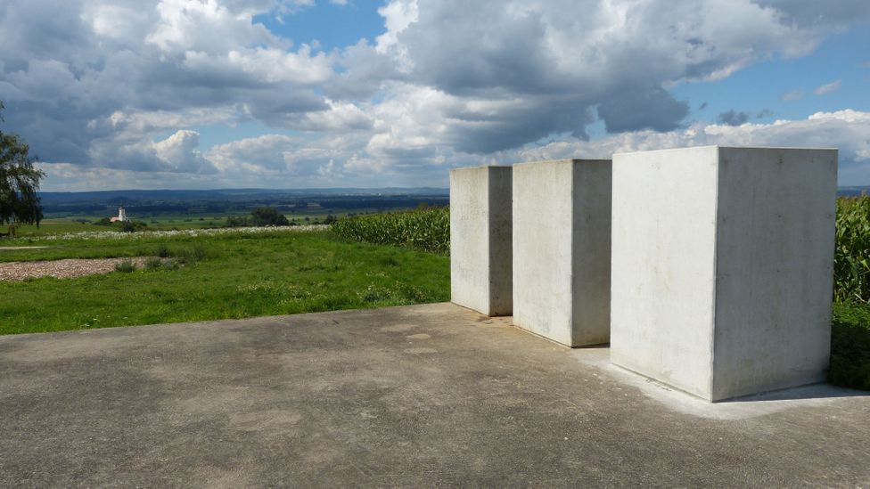 For a German artwork, Time Pyramid, a concrete block will be placed every decade for 1,000 years. Eventually, a pyramid will form (Credit: JuSt-Wemding/Wikipedia/CC BY-SA.3.0)