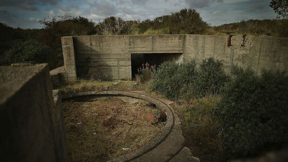 Eventually, nature takes back everything: a concrete military bunker is reclaimed by dunes at Spurn Point in Yorkshire, UK (Credit: Dan Kitwood/Getty Images)