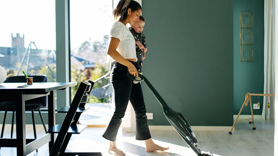 Gratitude becomes a little more nuanced at home, where we know that chores and responsibilities tend not to be split evenly (Credit: Getty) Gratitude becomes a little more nuanced at home, where we know that chores and responsibilities tend not to be split evenly (Credit: Getty)