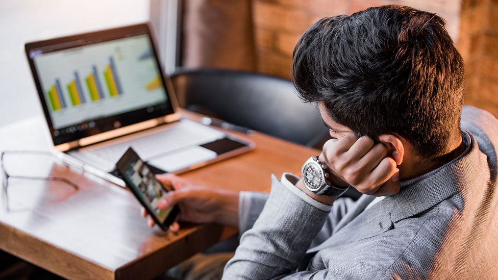 Boreout, or chronic boredom at work, can lead to cyberloafing and slacking, but also job dissatisfaction and poorer mental health (Credit: Getty)