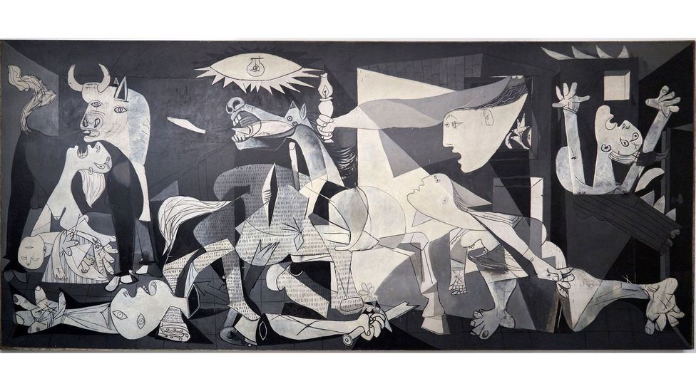 Picasso's Guernica helped garner support for the cause against Franco's Fascism (Credit: Alamy)