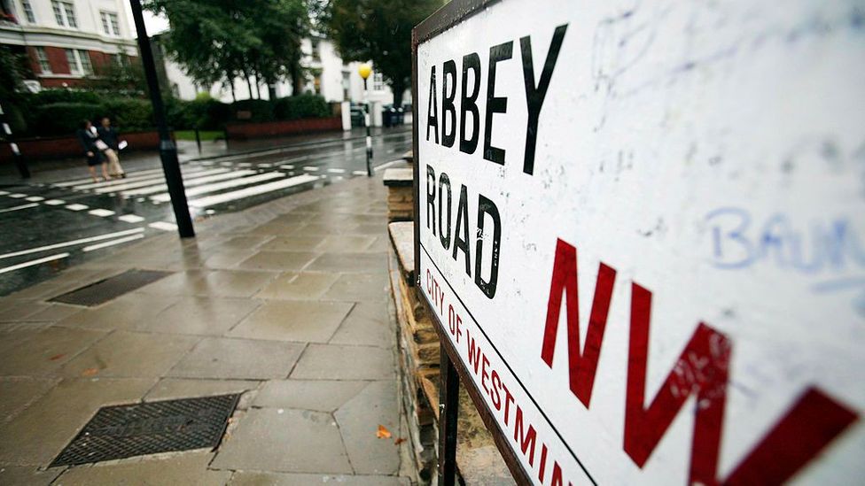 Abbey Road sign and crossing (Credit: Getty Images)