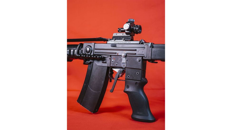 An assault rifle customised for sports purposes, from the series How to Secure a Country, 2014-2018, by Salvatore Vitale (Credit: Salvatore Vitale)