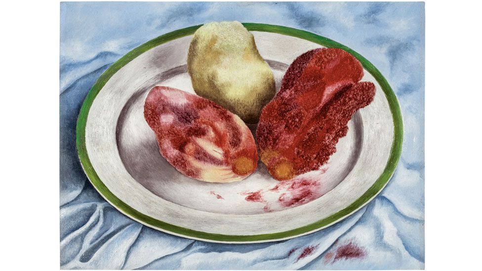 Kahlo was interested in the symbolism of plants, as seen in Tunas (Still Life with Prickly Pear Fruit), 1938 (Credit: Private collection/ Courtesy Sotheby's Mexico City)
