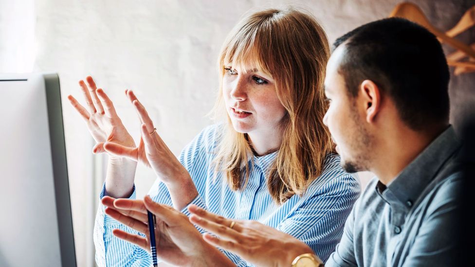 Younger workers are missing the opportunity for mentorship and social connection they'd be more likely to get while in the office (Credit: Getty Images)