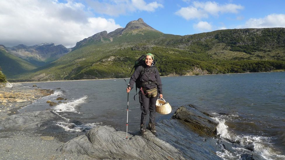 Giuliana Furci is Chile's first female field mycologist, has written field guides and launched the first NGO dedicated to fungi (Credit: Fungi Foundation)