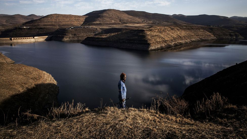 A water sharing agreement for the Orange-Senqu river basin was signed in 2000, but dams on its tributaries remain controversial (Credit: John Wessels/AFP/Getty Images)