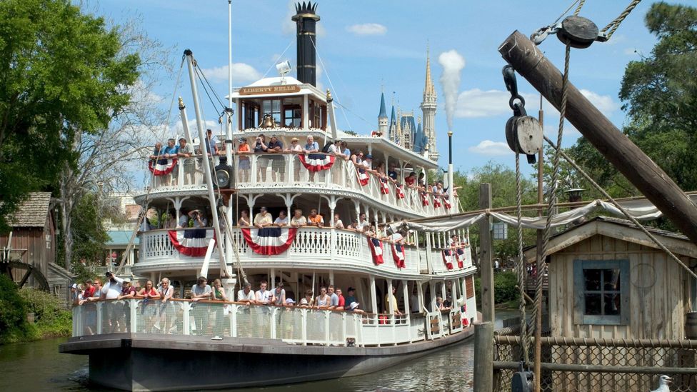 From New Orleans Square to Frontierland, Disneyland offers a vision of multiple Americas that never were (Credit: Alamy)