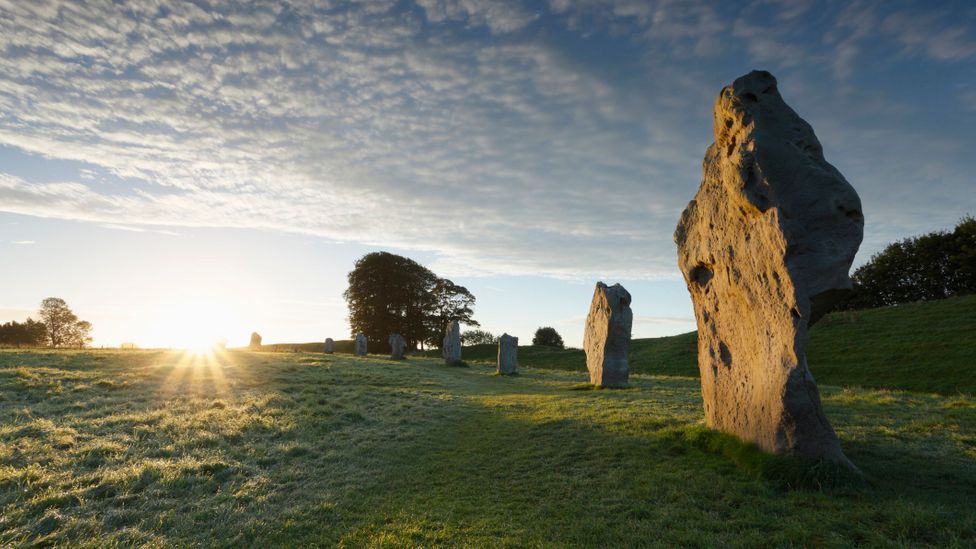 Wiltshire is also home to the Neolithic sites of Stonehenge and Avebury (pictured) – both crop circle hotspots (Credit: James Osmond/Getty Images)