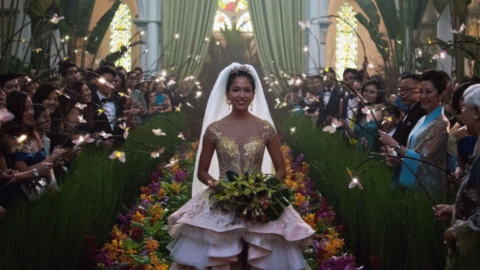 2018's Crazy Rich Asians was a high-profile, Asian-led success but otherwise Hollywood's track record for Asian representation has remained pretty dire (Credit: Alamy)