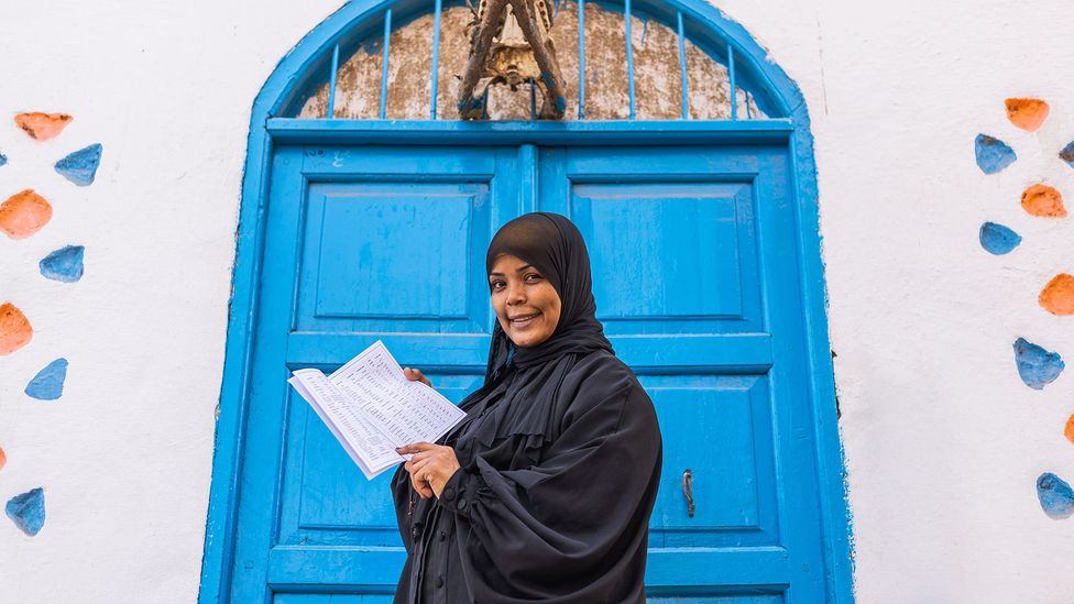 Filmmaker Hafsa Amberkab is helping to connect younger generations to their Nubian culture (Credit: Mai Farouk)