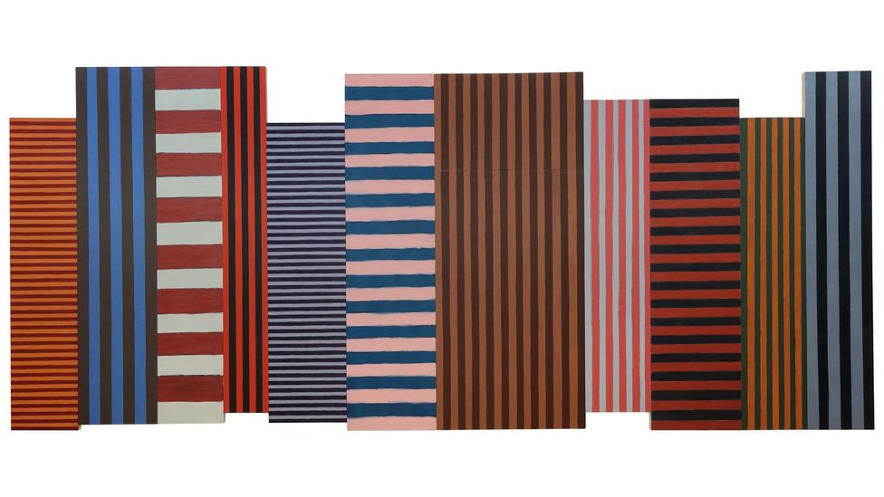 Backs and Fronts, 1981 (Credit: Sean Scully)