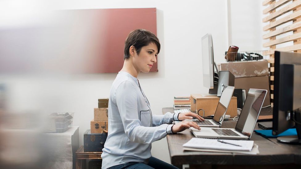 With the rise of remote work during the pandemic era, some workers have taken the opportunity to do secret jobs on the side (Credit: Getty Images)