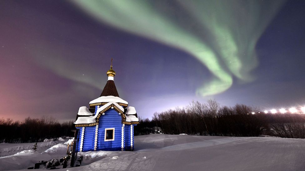 Aurorae most commonly take place 100km (62 miles) above Earth (Credit: Lev Fedoseyev/ Getty Images)