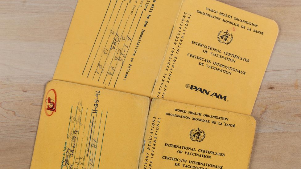 Vaccine passports have used for decades – with many countries insisting upon mandatory vaccinations for diseases such as yellow fever before travellers can enter (Credit: Alamy)