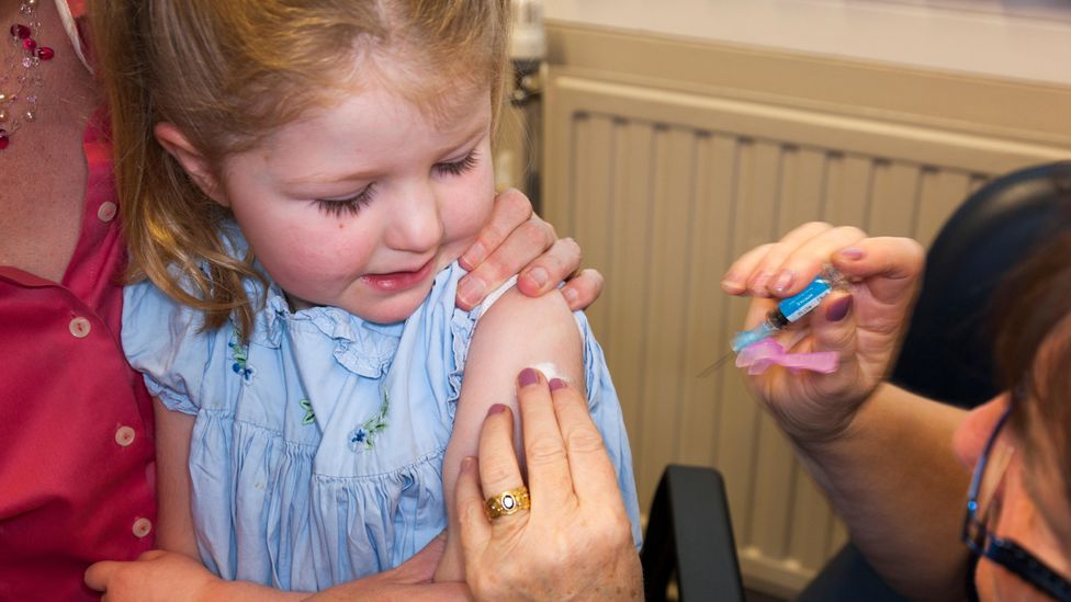 Childhood vaccinations are mandatory in most US states and several European countries, such as the Czech Republic (Credit: Alamy)