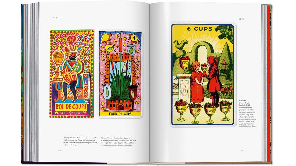 The book Tarot: The Library of Esoterica is one of a series published by Taschen (Credit: Taschen]