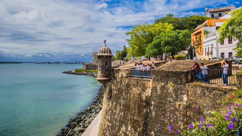 The City Walls of Old San Juan, Puerto Rico