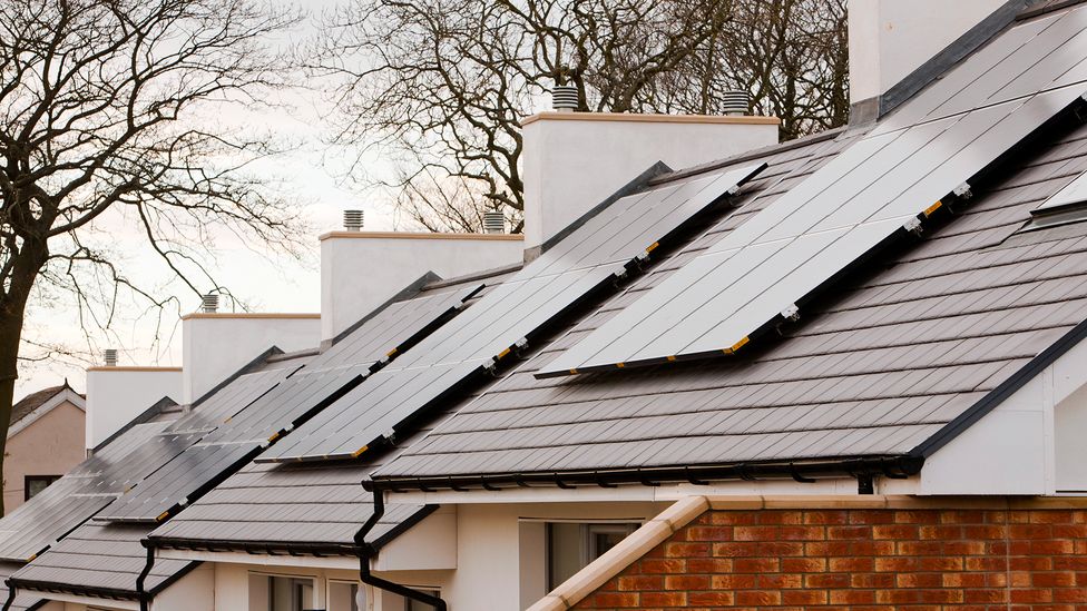 Renewable electricity and heating systems such as solar and heat pumps will be needed to replace fossil fuels (Credit: Ashley Cooper/Getty Images) Renewable electricity and heating systems such as solar and heat pumps will be needed to replace fossil fuels (Credit: Ashley Cooper/Getty Images)