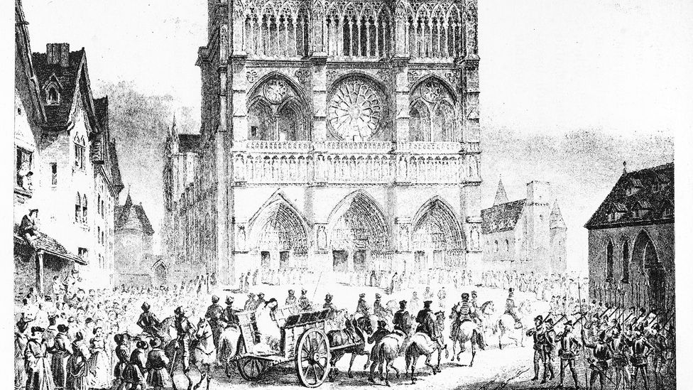 There were animals like dogs and horses around the cathedral in the 18th Century (Credit: THEPALMER/Getty Images)