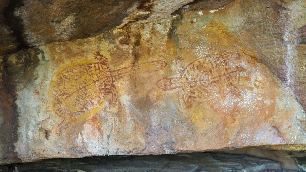 Normanby Station cattle farm is home to ancient rock art galleries and other Aboriginal cultural sites (Credit: Sarah Reid)