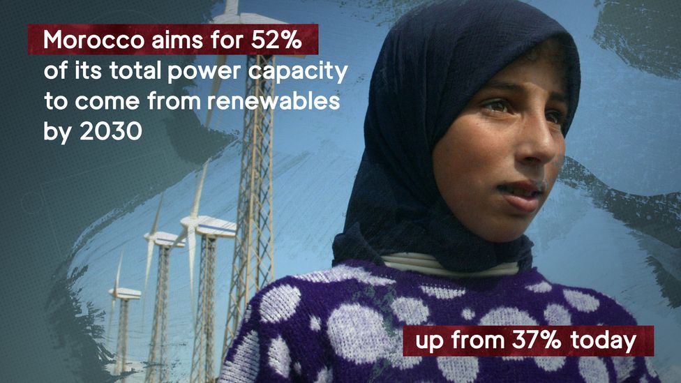 Morocco is aiming for a large and growing share of its energy to come from renewable sources (Credit: Pomona Pictures/BBC)