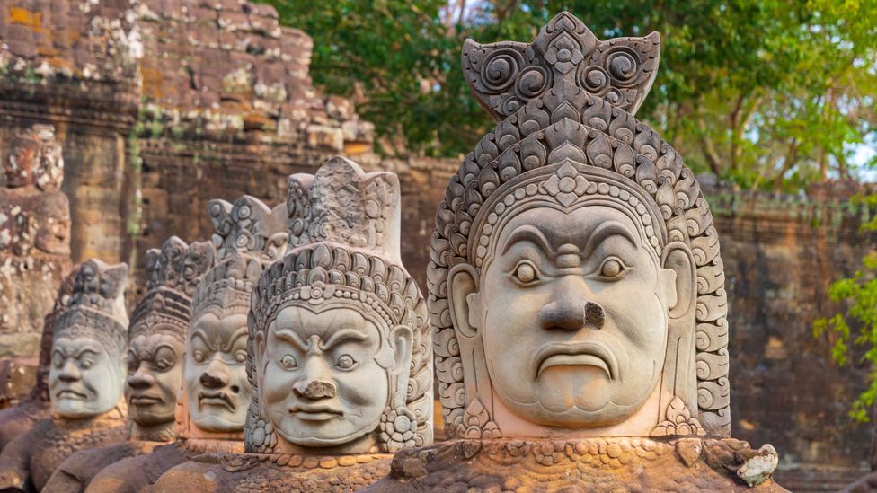 The Angkor Empire spanned much of modern-day Cambodia, Laos, Thailand and Vietnam (Credit: Richard Sharrocks/Getty Images)