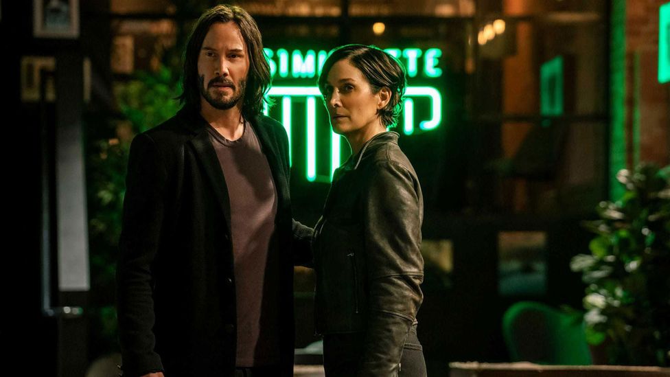 The Matrix Resurrections will bring back hackers Neo (Keanu Reeves) and Trinity (Carrie-Anne Moss) from the dead – but what can they offer us now? (Credit: Alamy)