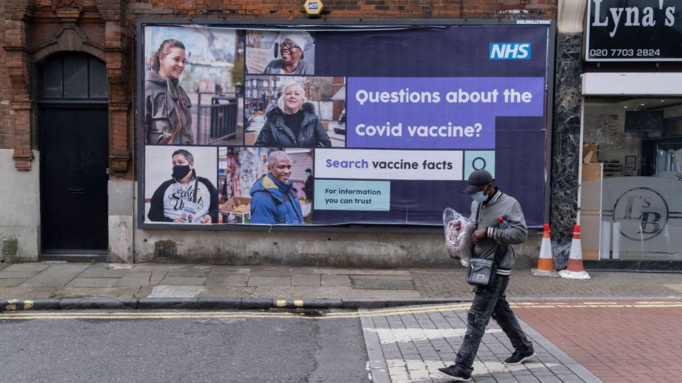 One way to tackle misinformation is to simply present some useful facts, such as how the Covid-19 vaccine trials were carried out (Credit: Alamy)