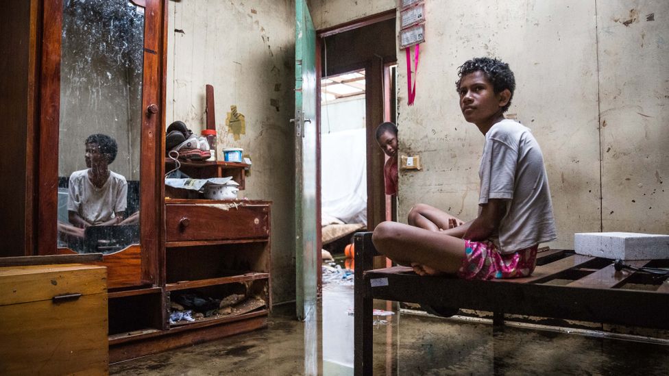 Fiji has repeatedly had to deal with intense storm surges, which are set to get more serious and frequent with climate change (Credit: Getty Images)