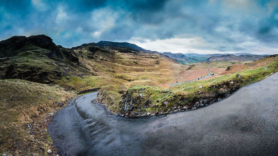 Hardknott Pass has been called Britain's "most outrageous road" (Credit: Steve Fleming/Getty Images)