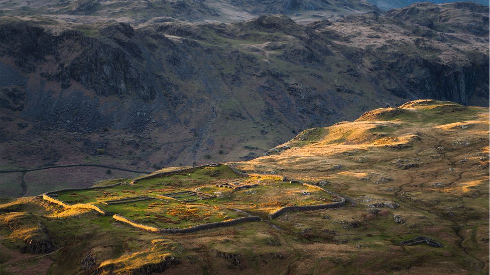 The Pass leads to Hardknott Fort, a remote Roman fortress (Credit: 221A/Getty Images)